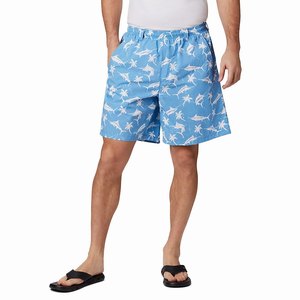 Columbia PFG Super Backcast™ Vatten Short Herr Blå/Vita (SHKVP4950)